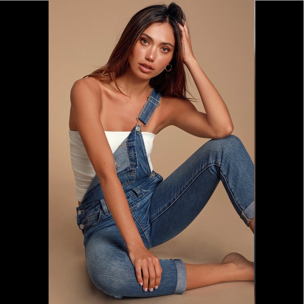 Levi's Original Bottom End Overalls Denim Jean